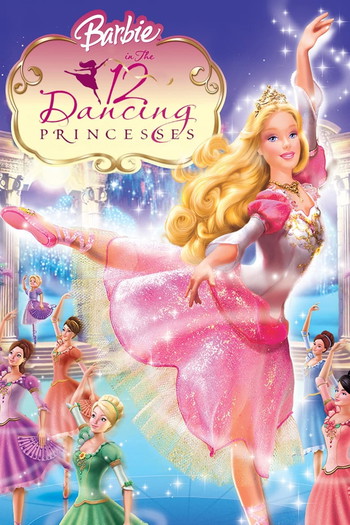 Poster for the movie «Barbie in the 12 Dancing Princesses»