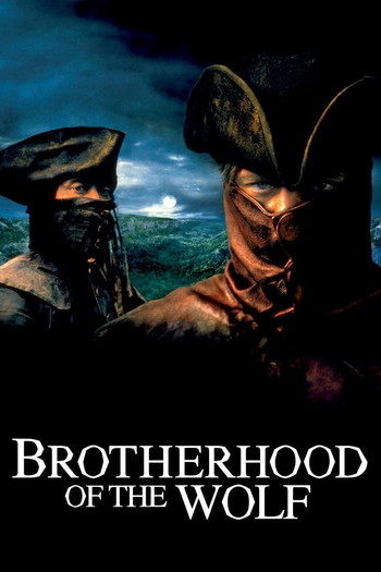 Poster for the movie «Brotherhood of the Wolf»