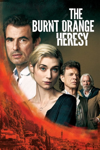 Poster for the movie «The Burnt Orange Heresy»