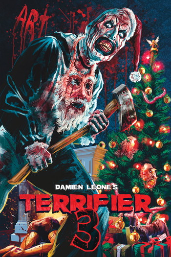 Poster for the movie «Terrifier 3»