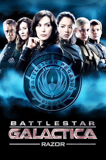 Poster for the movie «Battlestar Galactica: Razor»