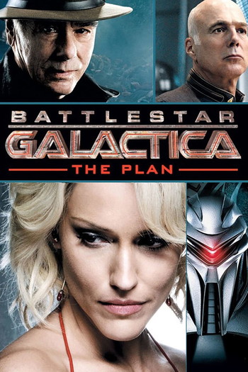 Poster for the movie «Battlestar Galactica: The Plan»