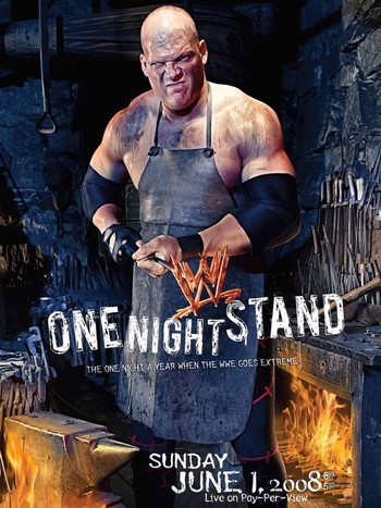 Poster for the movie «WWE One Night Stand 2008»