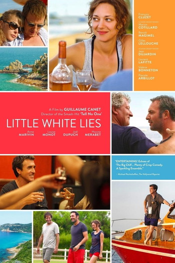 Poster for the movie «Little White Lies»