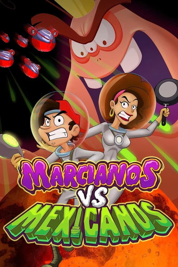 Poster for the movie «Martians vs Mexicans»