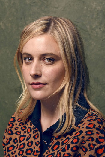 Photo of actress Greta Gerwig