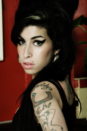 Photo of actress Amy Winehouse