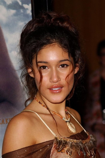 Photo of actress Q\'orianka Kilcher