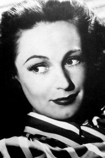 Photo of actress Geraldine Fitzgerald