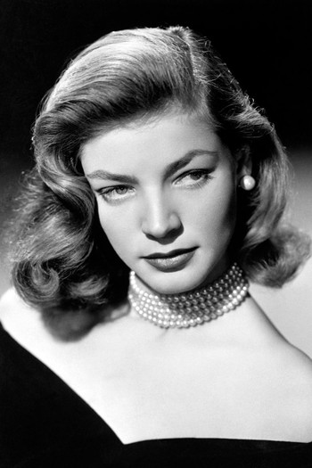 Photo of actress Lauren Bacall