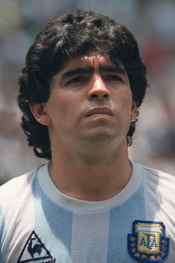 Photo of actor Diego Maradona