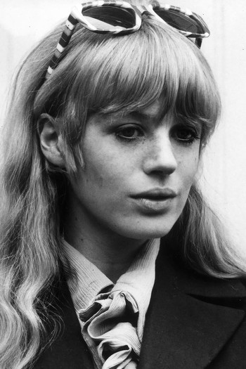 Photo of actress Marianne Faithfull