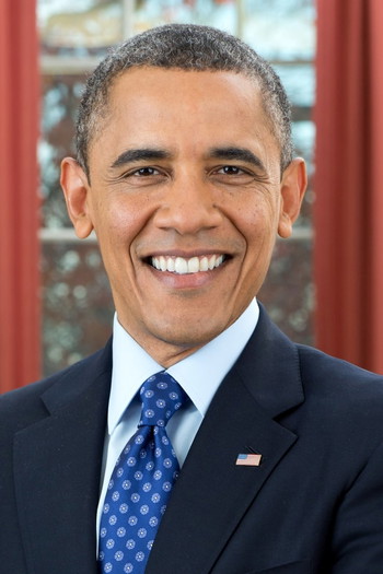 Photo of actor Barack Obama