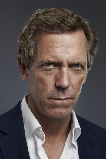 Photo of actor Hugh Laurie