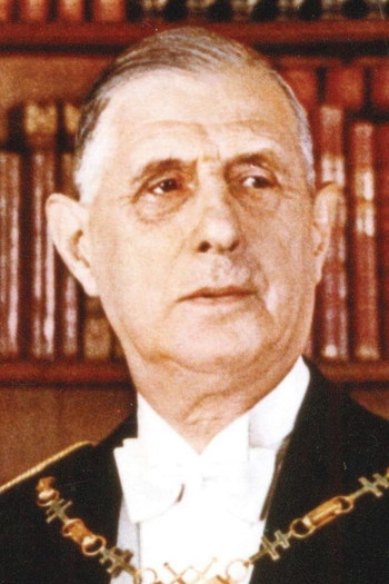 Photo of actor Charles de Gaulle