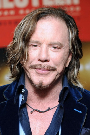 Photo of actor Mickey Rourke