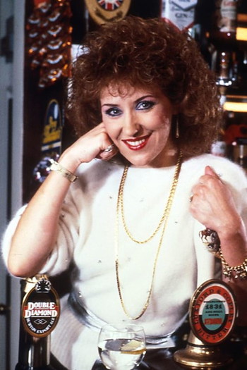 Photo of actress Anita Dobson