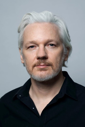 Photo of actor Julian Assange