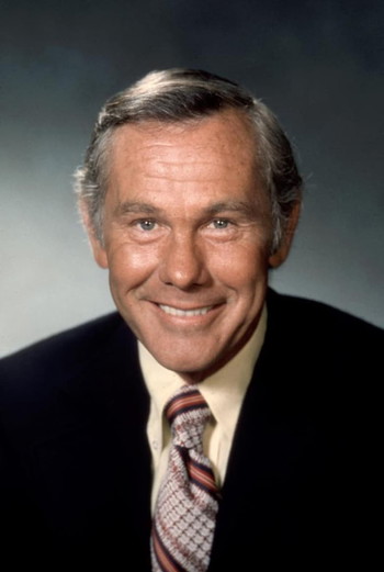 Photo of actor Johnny Carson