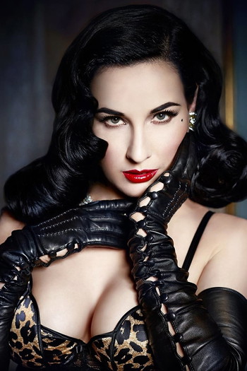 Photo of actress Dita Von Teese