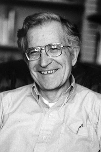 Photo of actor Noam Chomsky