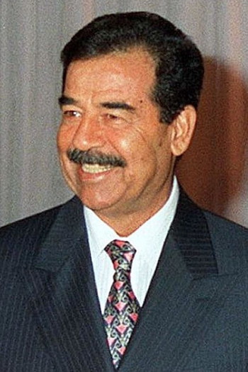 Photo of actor Saddam Hussein