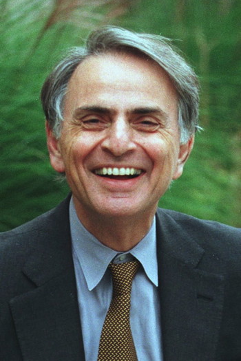 Photo of actor Carl Sagan