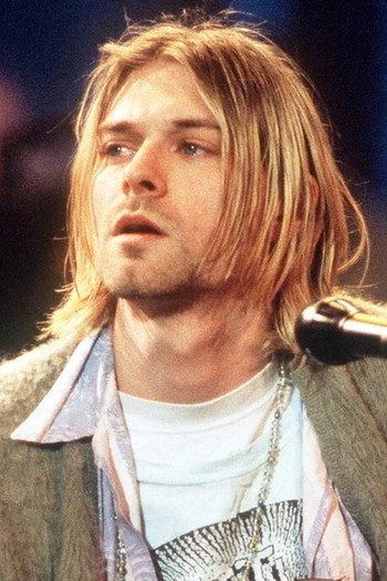 Photo of actor Kurt Cobain