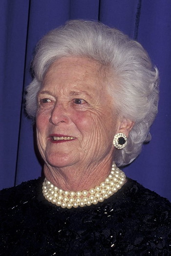 Photo of actress Barbara Bush