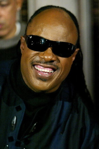 Photo of actor Stevie Wonder