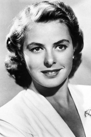 Photo of actress Ingrid Bergman