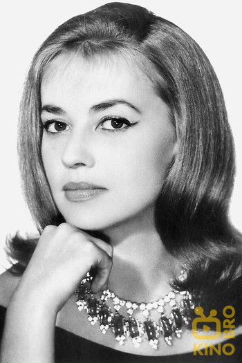 Photo of actress Jeanne Moreau