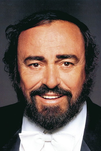 Photo of actor Luciano Pavarotti