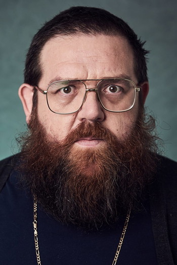 Photo of actor Nick Frost