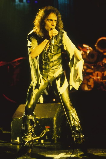 Photo of actor Ronnie James Dio