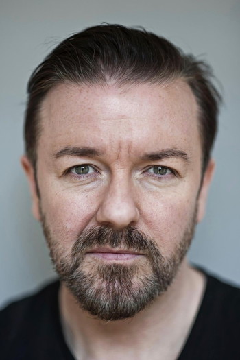 Photo of actor Ricky Gervais